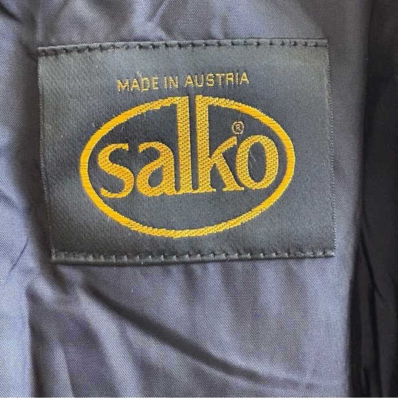 Vintage Salko Austria Plaid Jacket Blouson Style Unisex Size 52 / US 42 - Picture 5 of 8